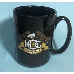Harley-Davidson -HOG Harley Owners Group Black Logo Mug